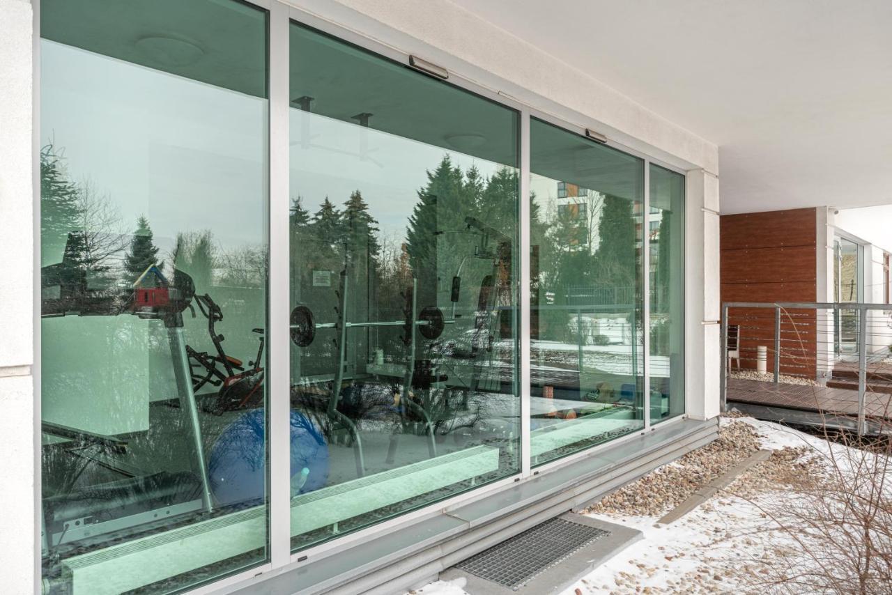 Superapart Wilanowska Apt 20 "Pet-Friendly 1Br Home With Patio Varsó Kültér fotó