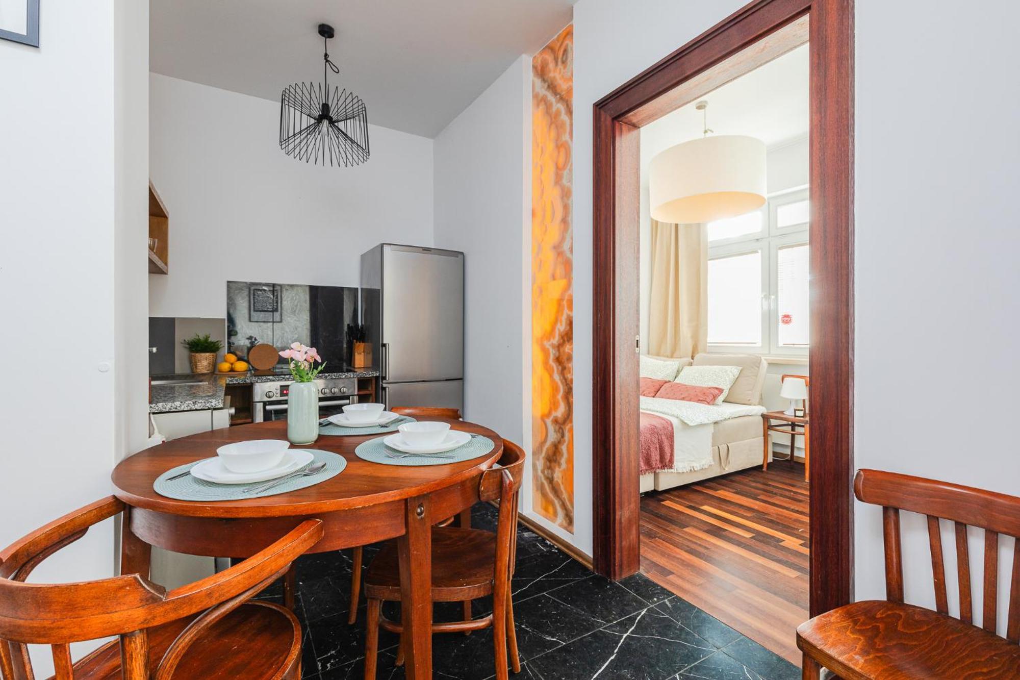 Superapart Wilanowska Apt 20 "Pet-Friendly 1Br Home With Patio Varsó Kültér fotó