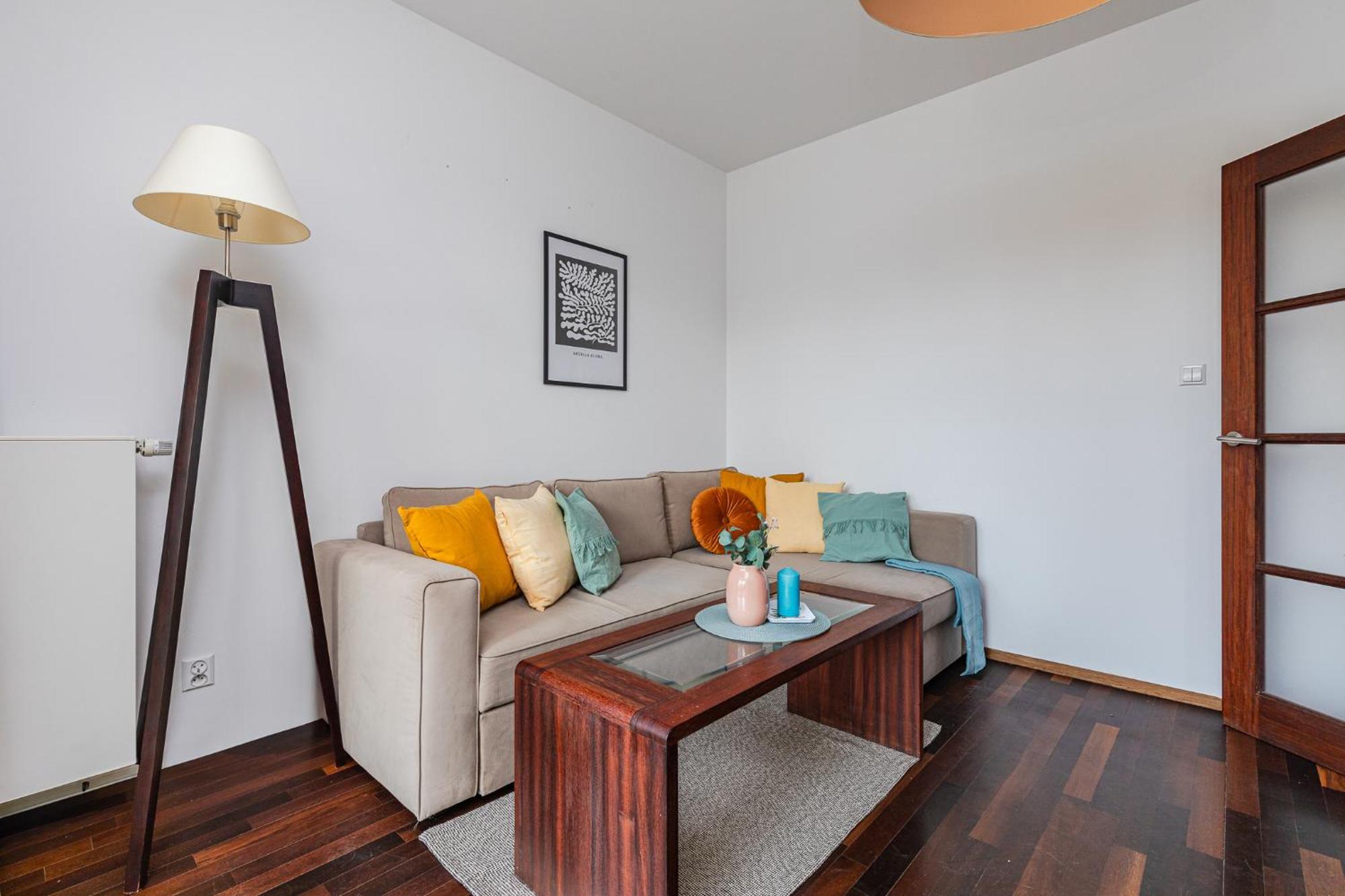 Superapart Wilanowska Apt 20 "Pet-Friendly 1Br Home With Patio Varsó Kültér fotó